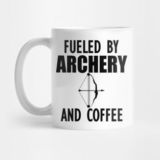 Archer - Fueled by archery and coffee Mug